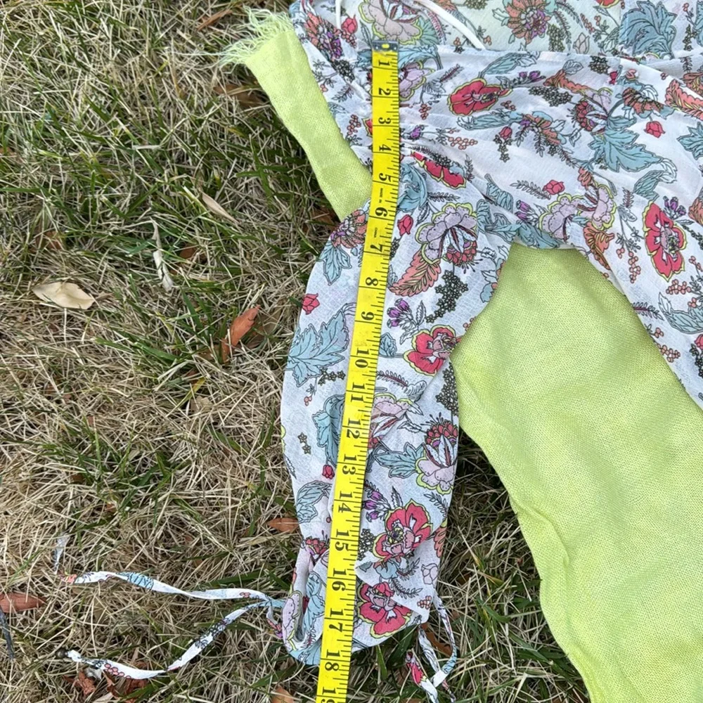 ☮️ Free People; BEAUTIFUL & Romantic “Earthfolk” Floral Maxi Dress in Sz. Small! - Picture 12 of 16